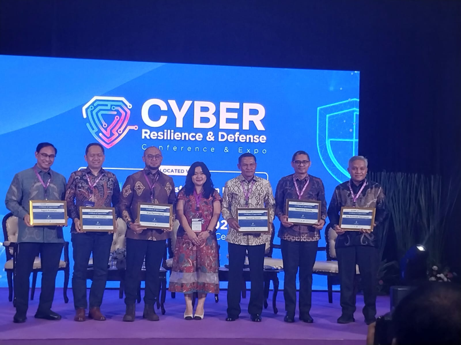 Pussiberal TNI AL Perkuat Ketahanan Siber Nasional pada Cyber Resilience and Defense Conference & Expo 2026